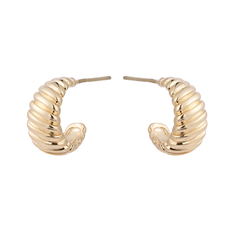 In-stock Plain Hoop Earrings$0.7~1.2
