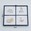 Brooch in packing box wholesale BBR001-2X2