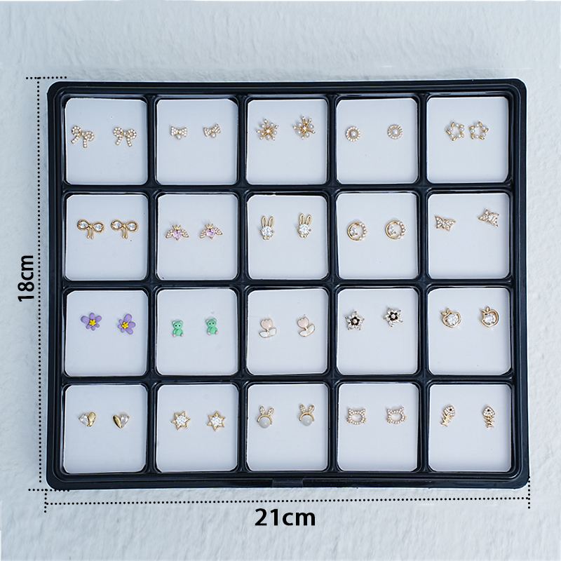 Earring in packing box wholesale BE013-5X4