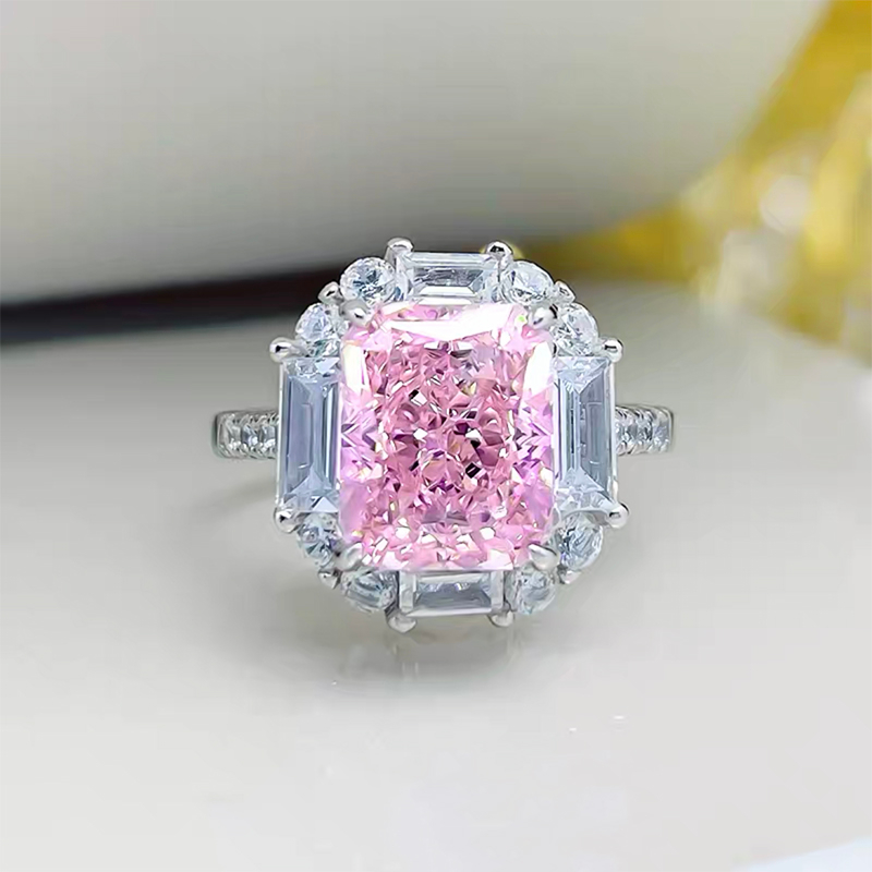 Cherry Blossom Pink Gemstone Ring RTB023