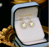 Brief Fire Balloon Stud Drop Earrings ETB088