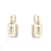 Wholesale Acrylic Gold Plated Fashion Earrings