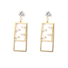 Trendy Cz Drop Earrings