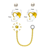In-stock 3-pair Suits Cz Earrings$2.42~2.9