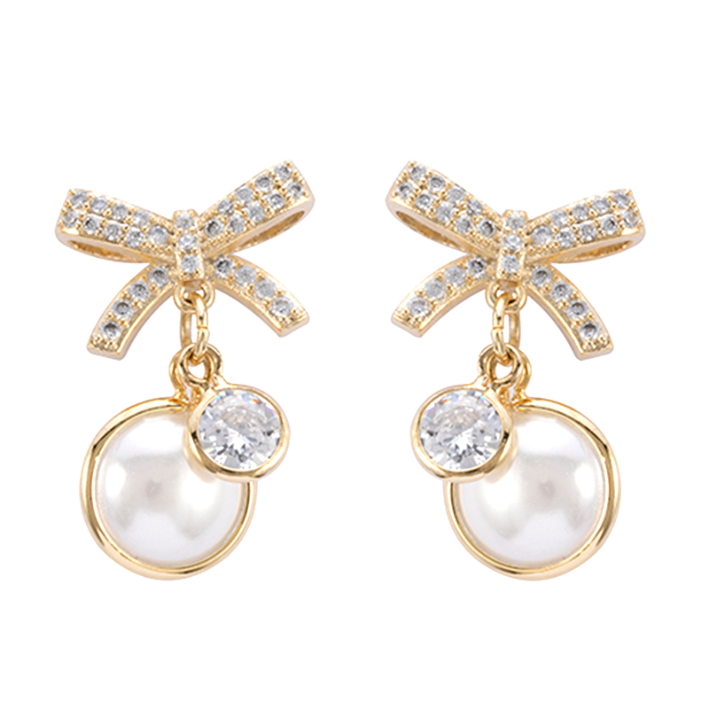 Fashionable Style Pearl Drop Earrings $2.5-3.0