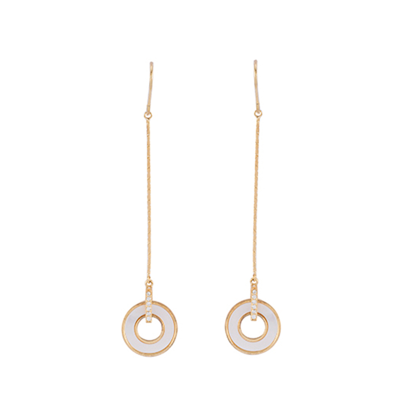 In-stock Basic Line Cz Earrings $1.8-$2.3