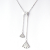 Fanshaped Charm Necklace