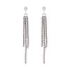 In-stock Tassels Cz Earrings
