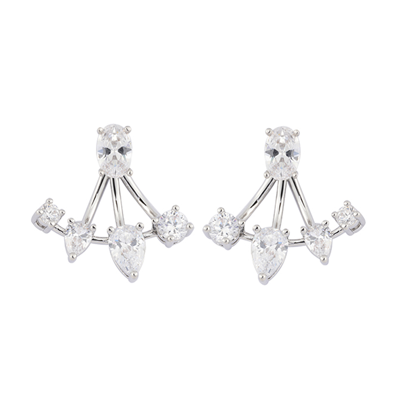 :in-stock cubic zirconia group earring