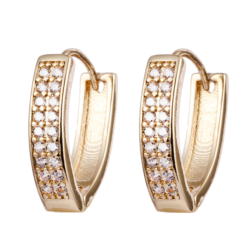 Sharp-bottom Hoop Earrings Wholesale $0.7-1.2