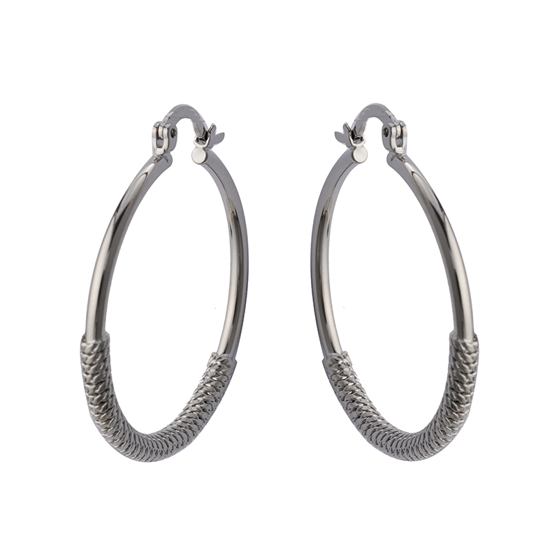 In-stock Plain Hoop Earrings $1.1~1.6