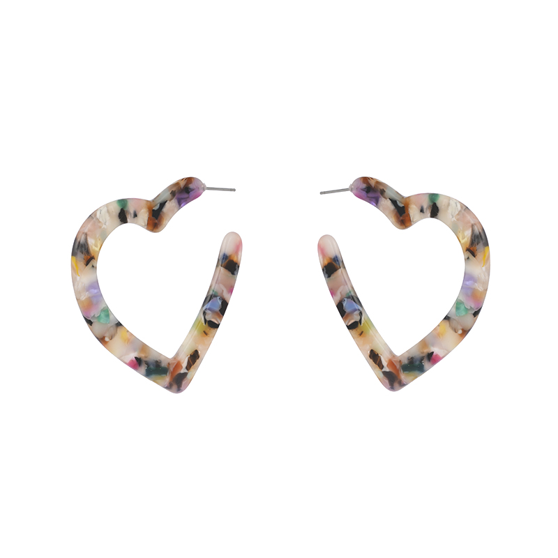 Acetate Multi-color earrings $0.7~1.2