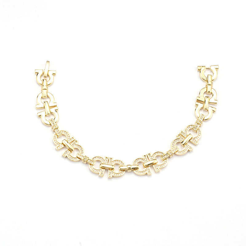 Fashion styles closed bracelet withfold over clasp $7.0-$7.8