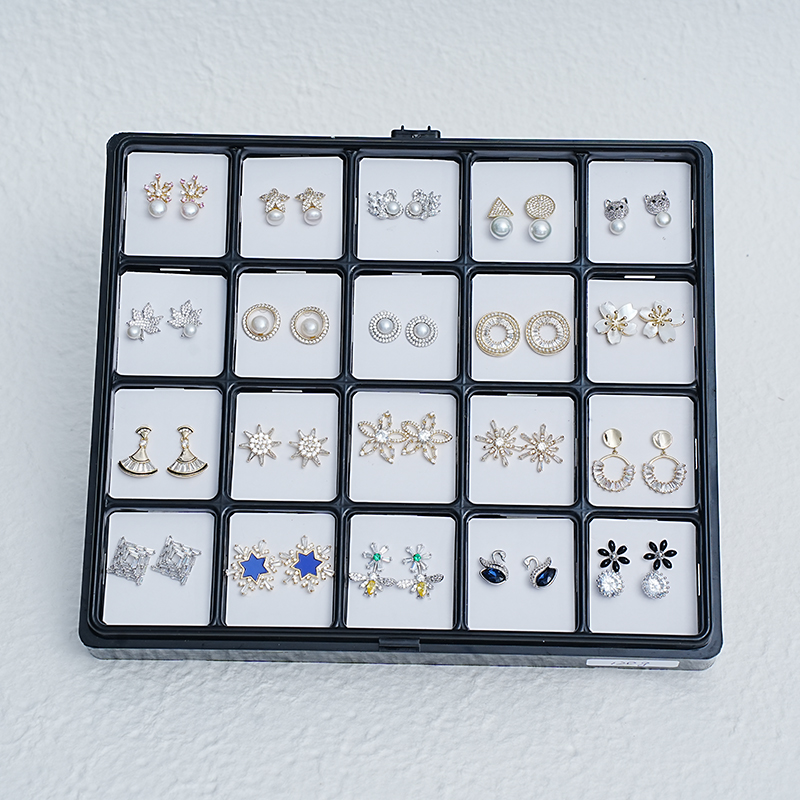 Earring in packing box wholesale BE004-5X4