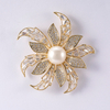 Faux Pearl Blossom Brooch $7.5-8.0