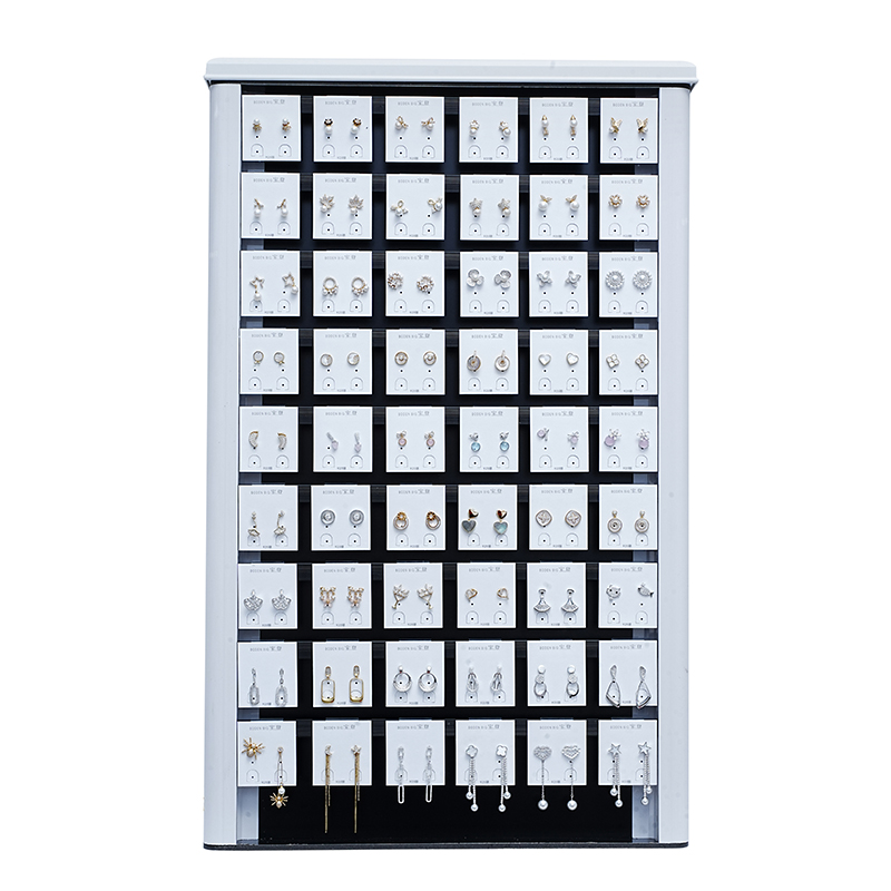 925 Silver Earrings and Necklace in rotating cabinet wholesale RC008H