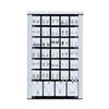 Earrings and Necklace in rotating cabinet wholesale RC002B