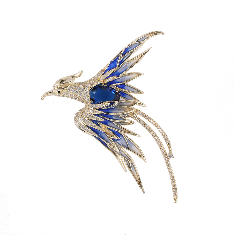 Phoenix Brooch Multicolour $5.3-5.8