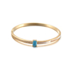 Fashion styles open Bangle with gemstone $6.5-$7.1