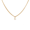 Cubic Zircon Gold Plated Necklace 