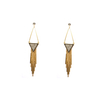 Fashion Triangle Tassel Earrings 
