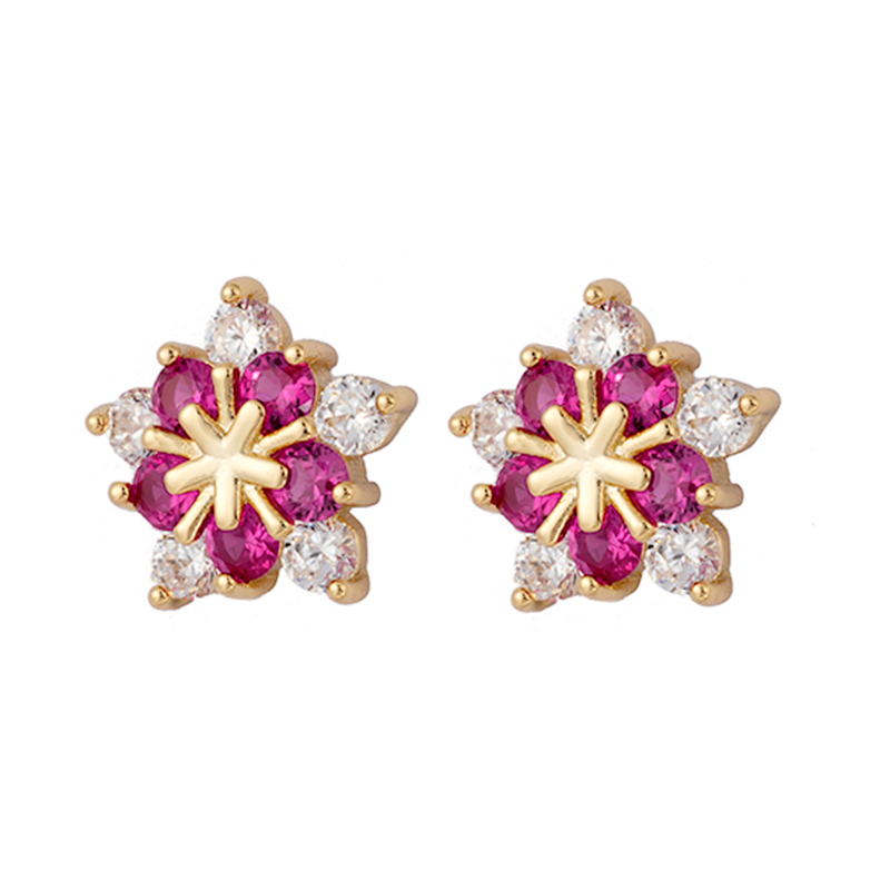 Blossom Stud Earrings Multicolour