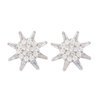 In-stock Basic White Zirconia Earrings