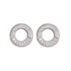 In-stock Radiant Mother Shell Earrings Studs $1.4-$1.7