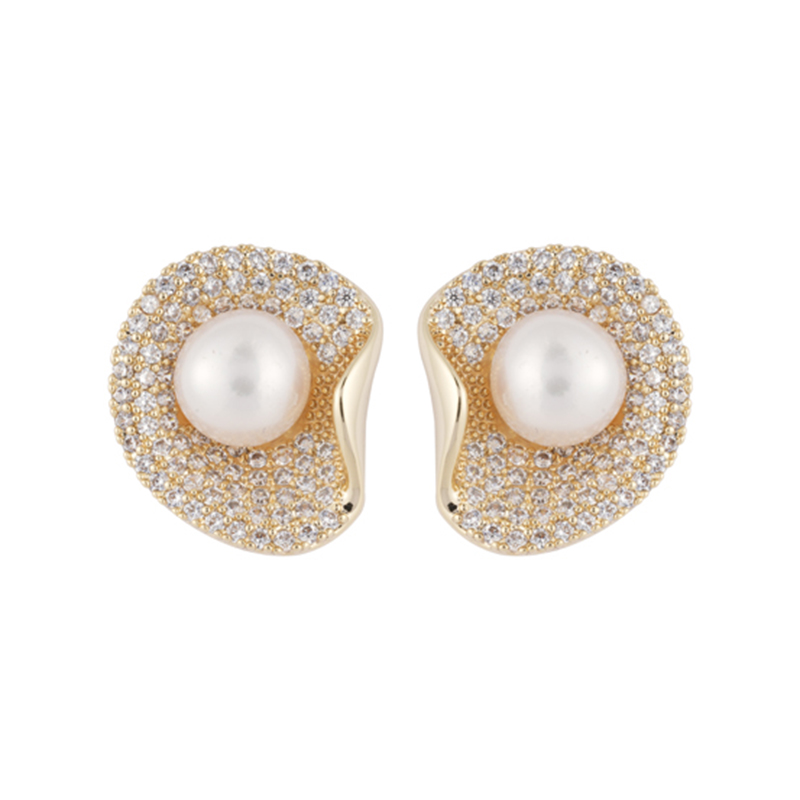 Rolled Studs Pearl Decor $2.7-3.22