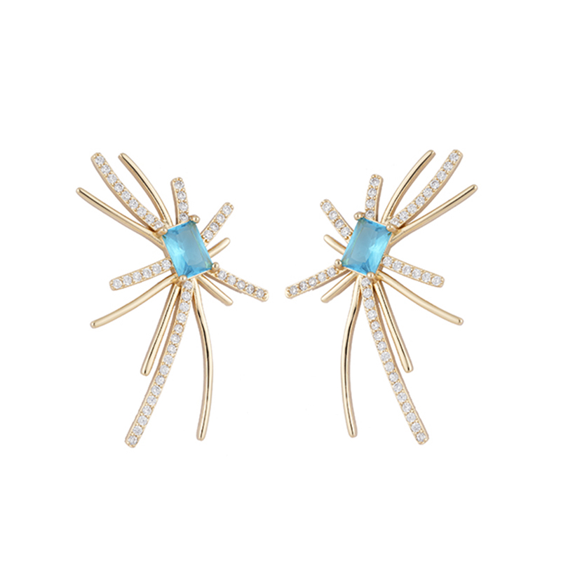 Fashion style Colored Stone Earrings