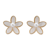 In-stock flower Cz Earrings