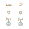 In-stock Multi-piece Set Cz Earrings$2.4~2.9