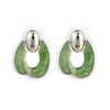 Fashion Style Green Enamel Earrings$1.3~1.8