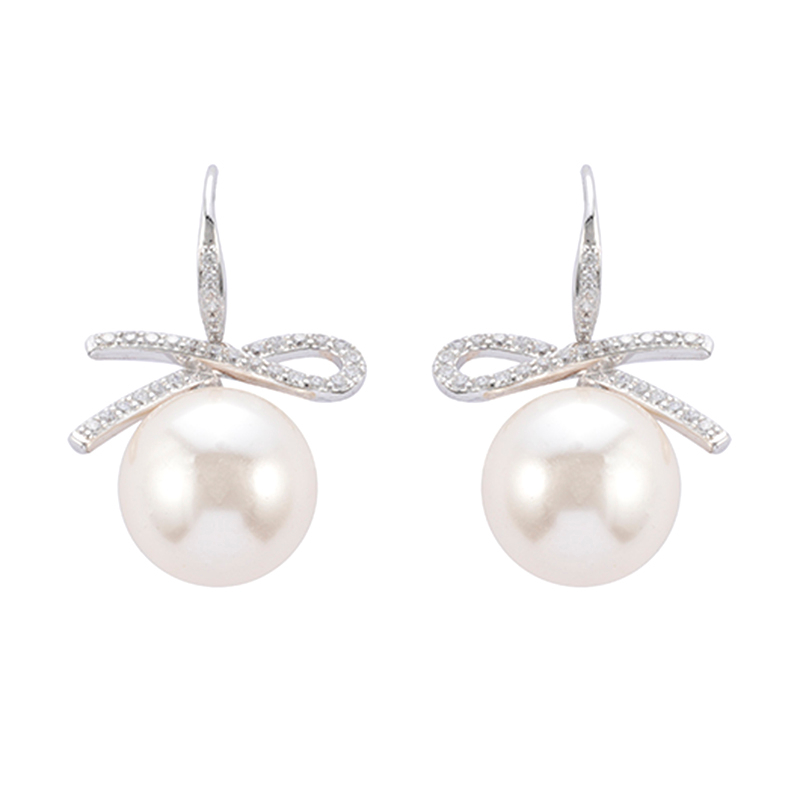 Pearl Decor Hook Earrings $2.04-2.54