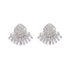 In-stock octopus cubic zirconia earring