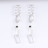 Fashion plain drop cz Earrings   $1.8