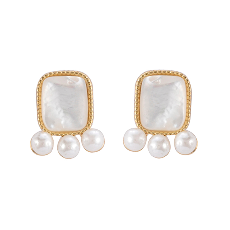 Basic Pearl Earrings Two Colors $1.47-1.75