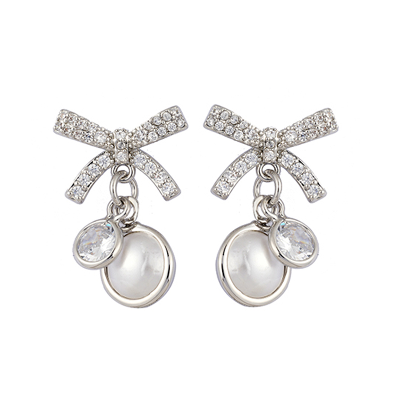 Fashionable Style Pearl Drop Earrings $2.5-3.0