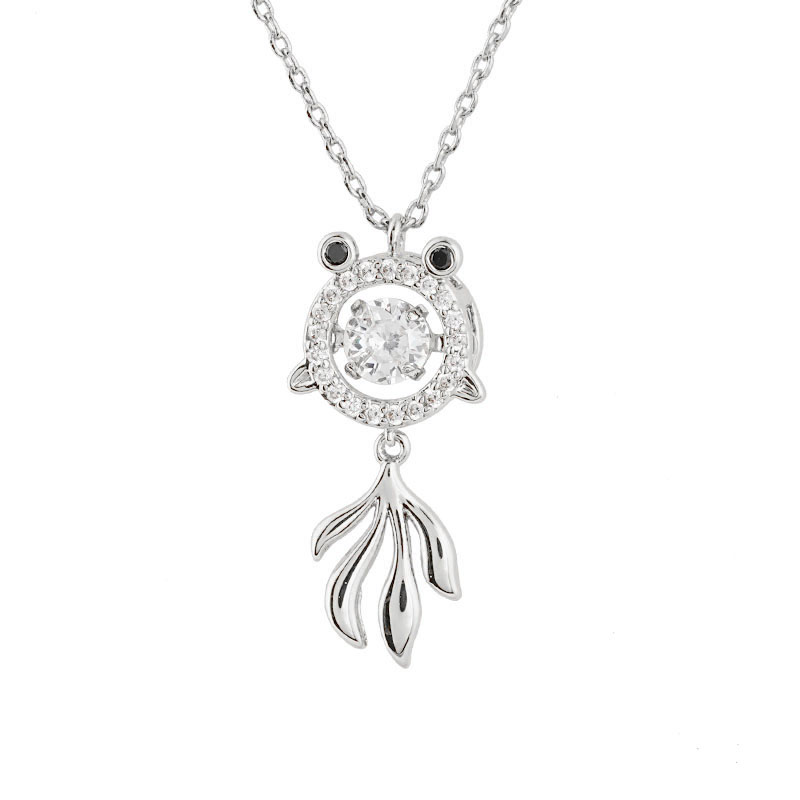 Goldfish Charm Necklace