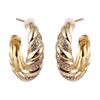 Twisted Hoop Earrings in Stock $1.0-1.5