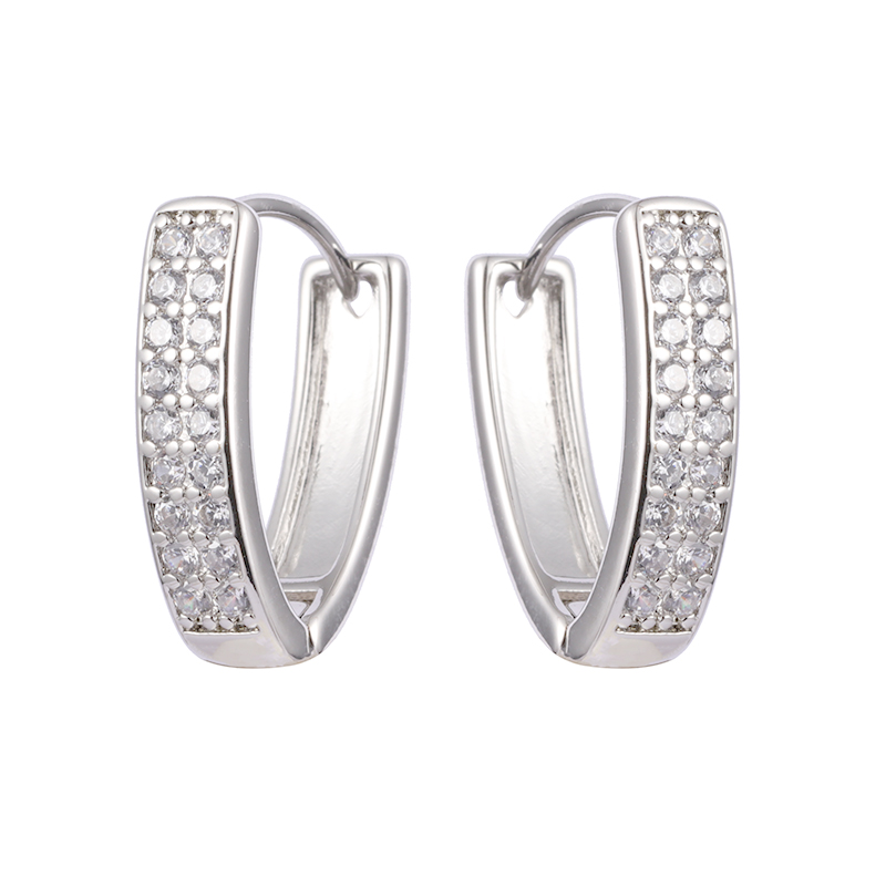 Sharp-bottom Hoop Earrings Wholesale $0.7-1.2