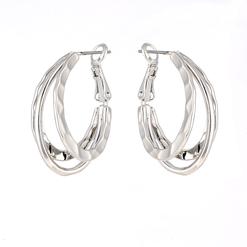 In-stock Plain Hoop Earrings$1.1~1.6