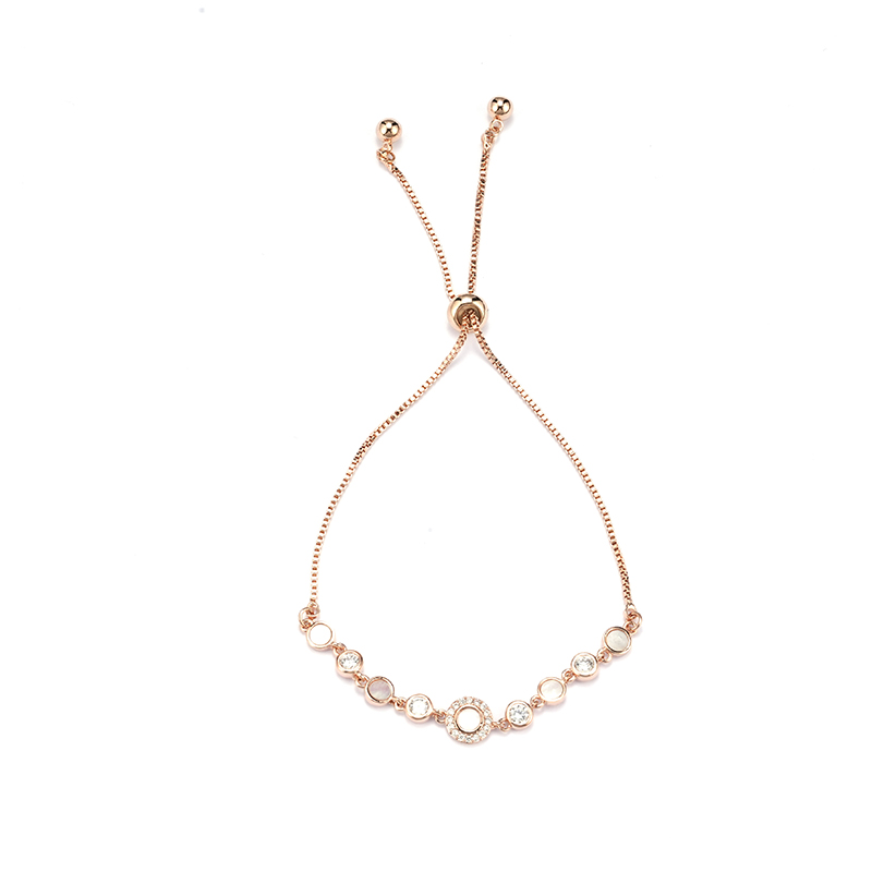 Fashion styles closed bracelet with beads $4.0-$4.5