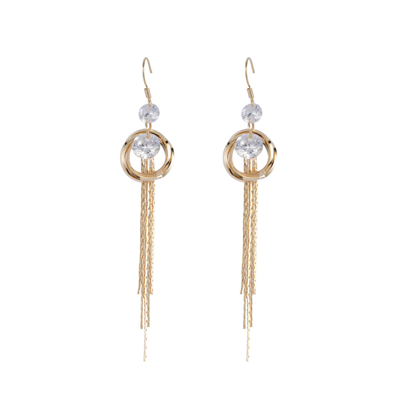 In-stock simple tassel earring $0.9-$1.2