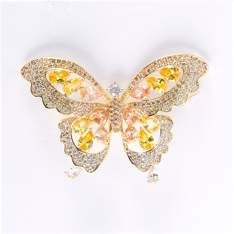 Multicolour Butterfly Brooch $6.7-7.3