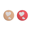 A Round Heart Multi-color Earrings $0.8~1.3
