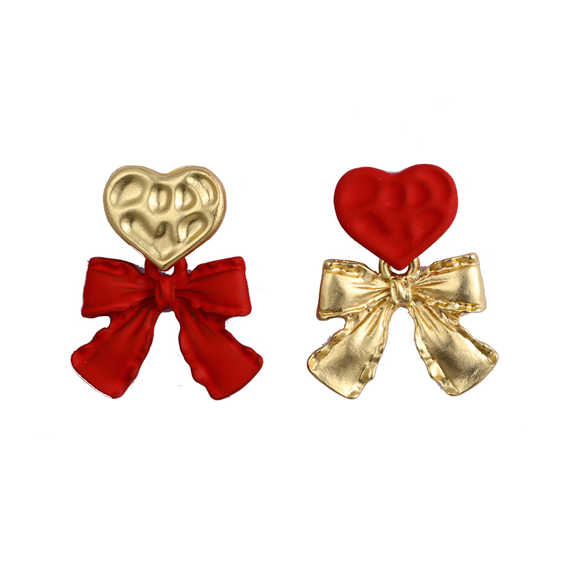 Bow Multi-color Earrings$0.9~1.4