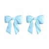Blue Bow Earrings$0.5~1.0