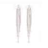 Brass tassel earring with chain for sales $1.0--$1.5