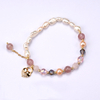 Fashion styles closed bracelet with fresh water pearl $3.5-$4.2